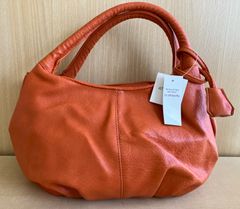 【新品・在庫処分特価】ハンドバッグ　オレンジ