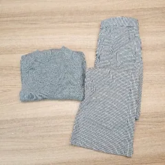 ◇ 《 GU ジーユー まとめ売り2点セット サイズS バックウエストゴム ニット パンツ レディース 》 E  【1310050025830】