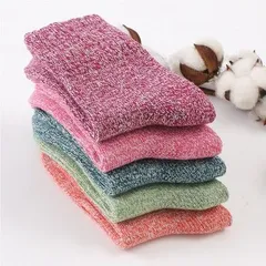 『5足セット』靴下 レディース ソックス 暖かい 極暖 あたたかい 冬 1082