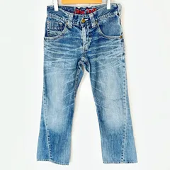 (^w^)b EDWIN エドウィン BT5012 BLUE TRIP ブーツカット デニムパンツ 綿100% ヒゲ加工 ジーンズ ジーパン アメカジ 古着MIX デイリー タウンユース ブルー 青 メンズ サイズW28