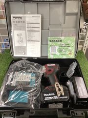 【未使用品】makita(マキタ) 18v充電式インパクトドライバ 限定色オーセンティックレッド(6.0Ahバッテリx2/充電器/ケース) TD173DGXAR