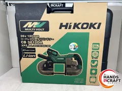 ♪【未使用品】HiKOKI CB3612DA(XPZ) コードレスロータリバンドソー バッテリー1個・充電器付 ハイコーキ【新古品】【中古】のサムネイル