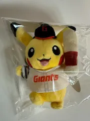 海外限定】ジャイアンツ ピカチュウコラボ ぬいぐるみ ポケカ