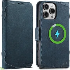 JCGOOD iPhone16 Pro Max ケース 手帳型 MagSafe対応 いphone16 Promax ケース マグセーフ アイホン16 プロマックス 用 ケース 手帳 ワイヤレス充電 対応 カード収納 アイフォン16 プロマックス カバ