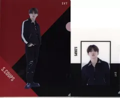 【中古】クリアファイル エスクプス クリアファイルセット(2枚組) 「一番くじ SEVENTEEN From PLEDIS ENTERTAINMENT」 クリアファイルセット賞