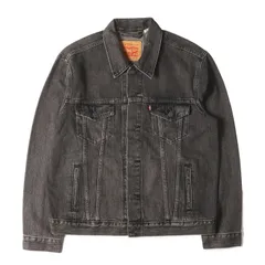 【新品同様】Levis リーバイス ジャケット ブラック 黒 サイズ:L | 25SS 先染めブラック USED加工 3rd デニムジャケット | TYPE 3 Tracker Jacket 72334-0584 | アウター Gジャン ブルゾン【中古】