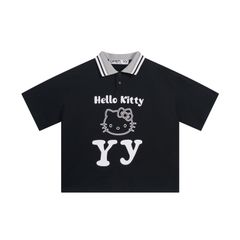 【新品未使用】Open Yy x Hello Kitty YY ポロシャツ
