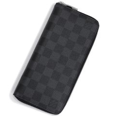 ルイ ヴィトン ジッピーウォレット ヴェルティカル ラウンドファスナー 長財布 ダミエグラフィット ブラック 黒 シルバー金具 N63095 箱付 LOUIS VUITTON（未使用　展示品）