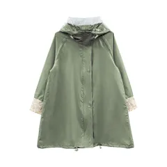 ☆ 北欧フラワー ☆ ハレニーレインウエア コンパクトサイズ レインコート レディース レインウェア カッパ 合羽 小柄 小さめ ショート丈 自転車 ツバ付き リュック対応 雨合羽 雨具 透明バイザー 二重袖 身幅調整 収納ポーチ付き 反射生地