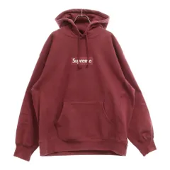 SUPREME (シュプリーム) 21AW Box Logo Hooded Sweatshirt ボックスロゴ フーデッドスウェットシャツ プルオーバーパーカー レッド