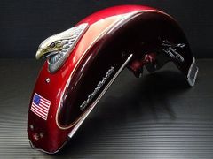 ビートメッシュフェンダー仕様 カスタムペイントCBX400F 2型赤白ルック