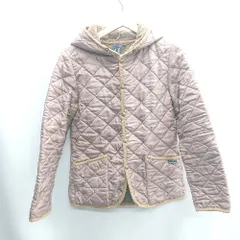 ◇ ⊇ THE SMOCK SHOP ザスモックショップ 裏起毛 キルティング 長袖 フードブルゾン サイズS ブラウン レディース E  【1410100017706】のサムネイル