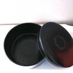ZB479-3合　 有田焼 セラミック おひつ 　レンジ対応　 ご飯のおいしさ長持ち いつでも炊き立ての味