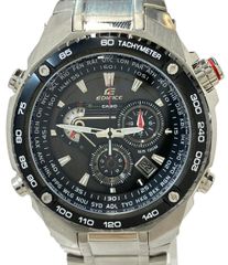 カシオ 腕時計 EFE-500 クオーツ ブラック メンズ CASIO