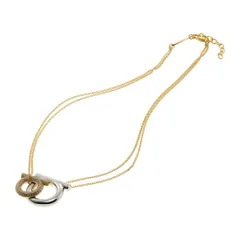 新品 フェラガモ FERRAGAMO ネックレス ペンダント ゴールド/ストラスのサムネイル