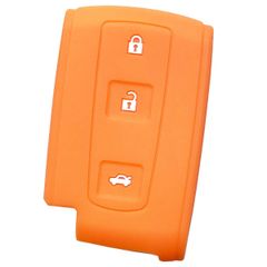 【特売】【IKT】トヨタ車用 スマートキー用シリコンカバー 3ボタン オレンジ/ゼロクラウン/クラウン/マジェスタ/ハリアー/マークX/など 専用設計でピッタリサイズ！傷防止に最適！さらさらシリコンで手触り快適！TOYOTA車用（TS-024OR）