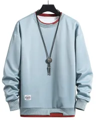 tシャツ プルオーバー メンズ ゆったり メンズ シルエット トレーナー トップ