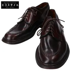 Alden ストレートチップ グレインレザー バーガンディ 7 1/2D Alden ストレートチップ グレインレザー バーガンディ 7 1/2D