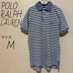 POLO RALPH LAUREN CUSTOM FIT ボーダーポロシャツ　M