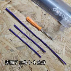 【１台分】ダイソン ソフトローラークリーナーヘッド用床面フェルト