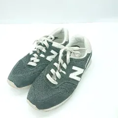 ◇ Θ NEW BALANCE ニューバランス ローカット スニーカー シューズ サイズ37 ブラック レディース E  【1501160009722】