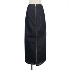 コペルニ coperni ロゴパッチ ジップアップ デニムスカート 42  