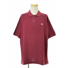 【LACOSTE】90s〜 鹿の子半袖ポロシャツ