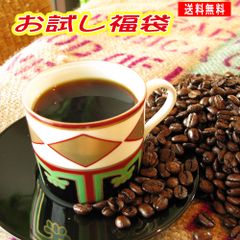 コーヒー豆 お試し セット 送料無料 ！ 感動 コーヒー お試し 福袋 ブラジル80g.清流長良川80gの計160g メール便