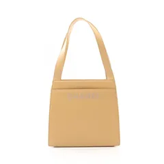 シャネル CHANEL ショルダーバッグ ベージュ ラムスキン（羊革） ショルダートート レディース Used Aのサムネイル