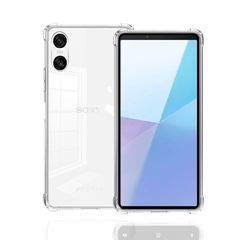 Wekrsu 対応 Xperia 10 VI ケース 柔軟 TPU カバー 全透明 散熱加工 黄変しにくい エクスペリア10VI ケース [ 全面保護カバー 耐衝撃 落下防止 すり傷防止 薄型 軽量 携帯便利 ] SO-52E / SOG14 ケースWK-T-