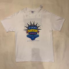 90s　usa　hanes　半袖　Tシャツ　アート　カレッジ　Y2K　シングルステッチ　atlanta　オリンピック　【T-435】