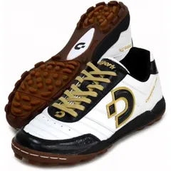 デスポルチ(Desporte) フットサルシューズ カンピーナスJTF VI DS-2040 パールホワイト/ブラック/ゴールド 26.0cm