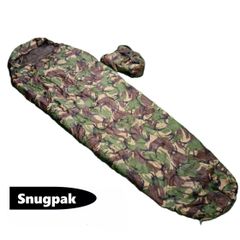 Snugpak(スナグパック) スリーパーゼロ(カモ)　※マジックテープ部分破れあり