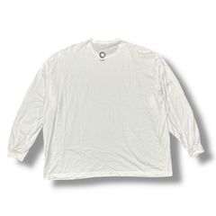 参考上代14300円 COOTIE PRODUCTIONS 24SS Oversized L/S Tee オーバーサイズ ロングスリーブ Tシャツ カットソー クーティープロダクションズ CTE-24A302 ホワイト L 90645A3のサムネイル