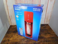 sodastream/ソーダストリーム Source レッド 炭酸水メーカー 未使用品【M0520】