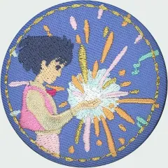 【中古】バッジ・ピンズ ハウル(子供) 「ハウルの動く城 刺繍ブローチコレクション」