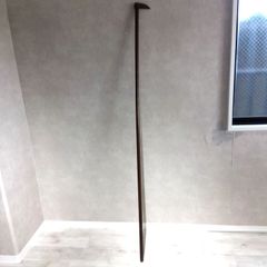 鳶口 とびぐち 木柄 古道具 全長約180cm アンテーク A405