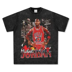 NBA マイケル ジョーダン シカゴ ブルズ ヴィンテージ加工 半袖 Tシャツ S～3XL