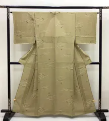 「お値下げ致しました。」夏物 絽 付下小紋 楓・笹 新古品 未使用 生地…絽 セパレート着物（夏用） 絽無地 | ユニフォーム総合メーカーのサーヴォ