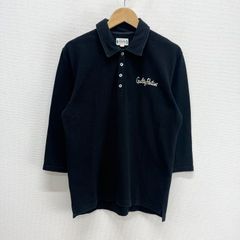 WACKO MARIA ワコマリア 七分袖ポロシャツ ロゴ 刺繍 初期タグ M 10127358