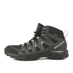 【美品】SALOMON サロモン サイズ:27.0cm / ゴアテックス ブレイズ ミッド ハイキングシューズ (X BRAZE MID GORE-TEX) / ブラック 黒 / US9 / ハイカット スニーカー トレッキング 靴【メンズ】【中古】のサムネイル