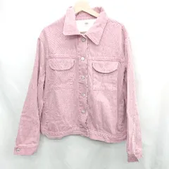 ◇ ⊇ H＆S 長袖 ジージャン サイズM ピンク系 レディース E  【1502180012419】