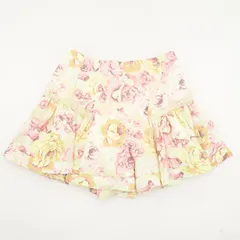 LIZ LISA  花柄 ミニキュロット スカート Fサイズ スカパン ピンク フェミニン リズリサ  タグ付 未使用