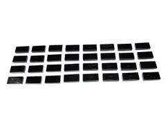 レゴ★未使用！黒色の１×２タイル３２点セット