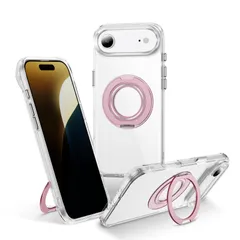 【新着商品】Magsafe対応 360°回転スタンド 車載ホルダー ケース 対応 対応 指紋防止 黄変防止 ケース 耐衝撃 米軍MIL規格 Air SGS認証 Air いphone17airカバー アイホン17Air携帯カバー アイフォン17 あいほん17エア