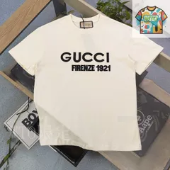 【今日WTO】GUCCI 2025 クラシックシンプル刺繍アルファベット柄ロゴ T-CD36