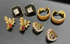 0148  Monet(モネ)、NINA RICCI (ニナリッチ)  イヤリング　おまとめ
