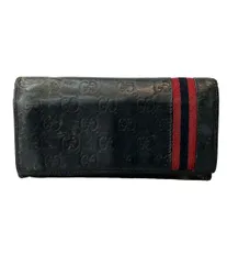 GUCCI 長財布 美品 GUCCI グッチ 長財布 546669 KHNKG 9769 ブラック/ベージュ