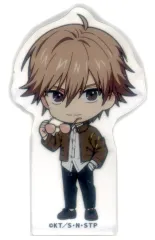 【中古】アクリルスタンド・アクリルパネル 白石蔵ノ介 「新テニスの王子様 POPUP STORE ～ライダースジャケットの王子様～ in 池袋 P’PARCO トレーディングミニアクリルブロック」