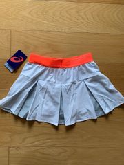 アシックス スカート ホワイト S